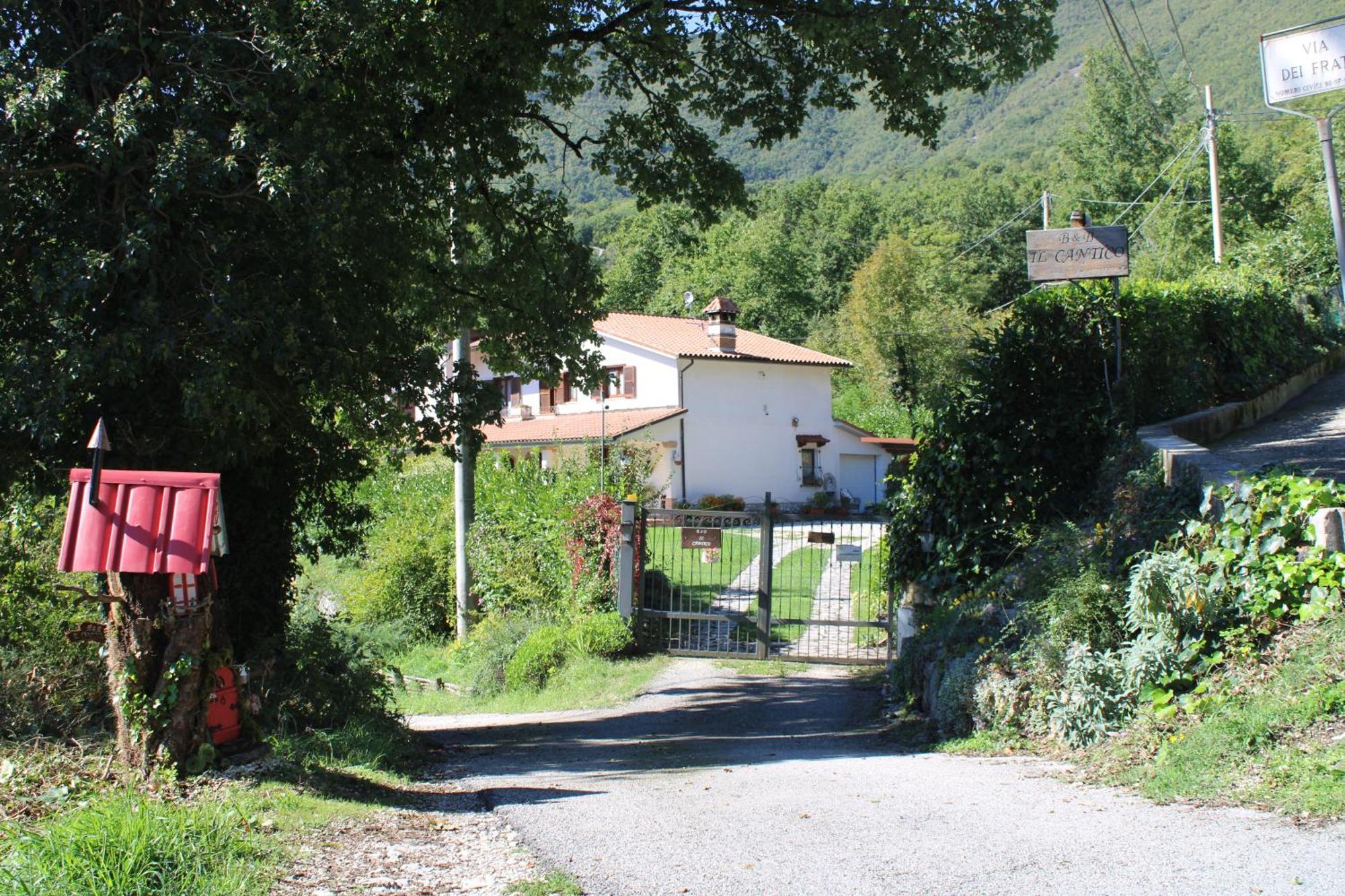 B&B Il Cantico Greccio Kültér fotó
